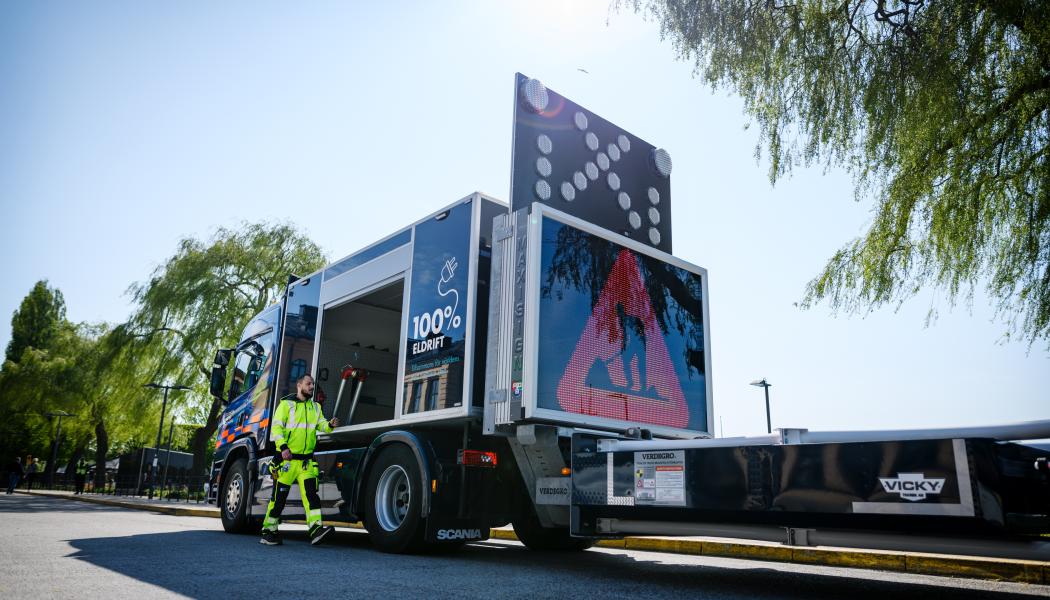 Stockholm Vatten och Avfall satsar på fler eldrivna fordon. Foto: Stockholm Vatten och Avfall