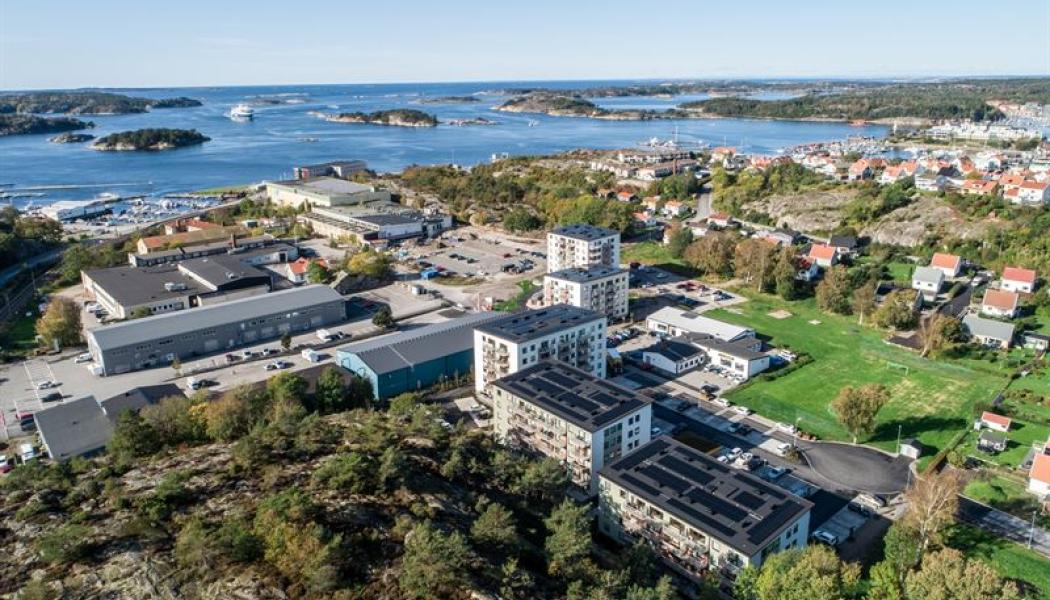 Foto: Fortinova, Strömstad Linden 12 & 13, Häggen 2 och Rönnen 9