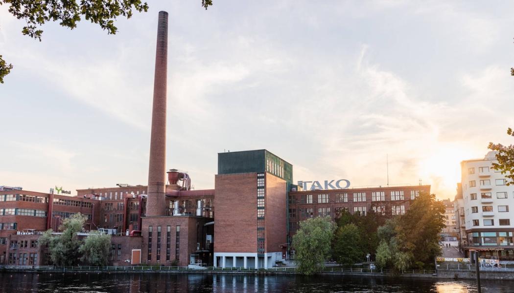 Bruket, som är beläget i centrala Tammerfors, grundades redan 1865. Nu är den nedlagd. Foto: Metsä Board