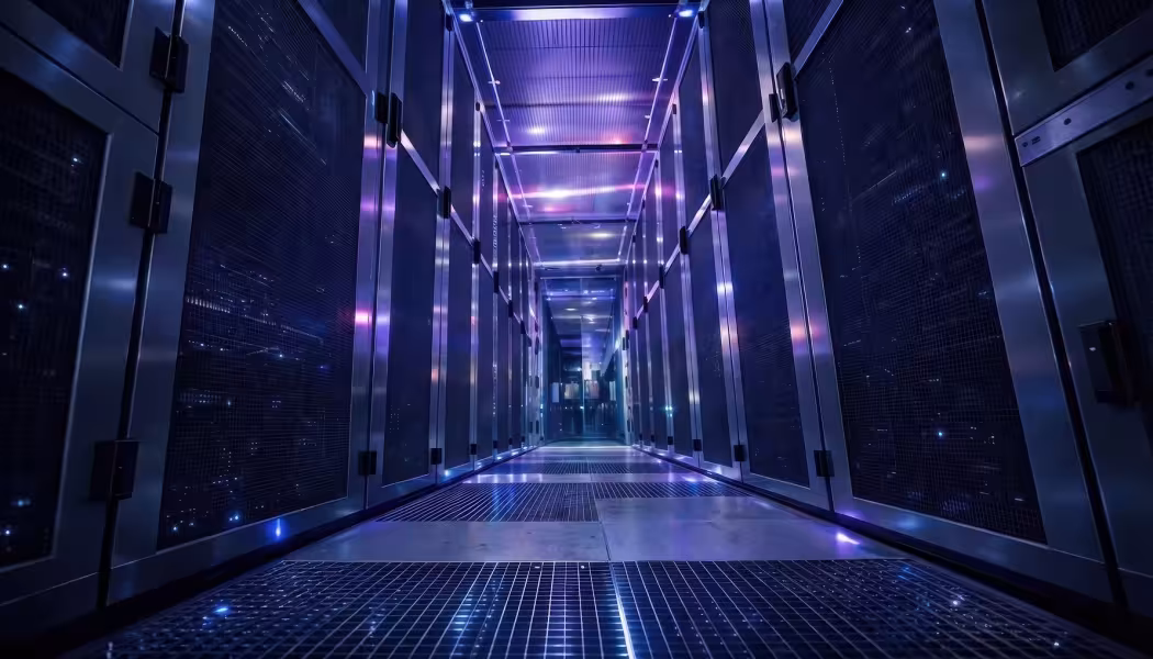 Serverhall. Foto: Telia