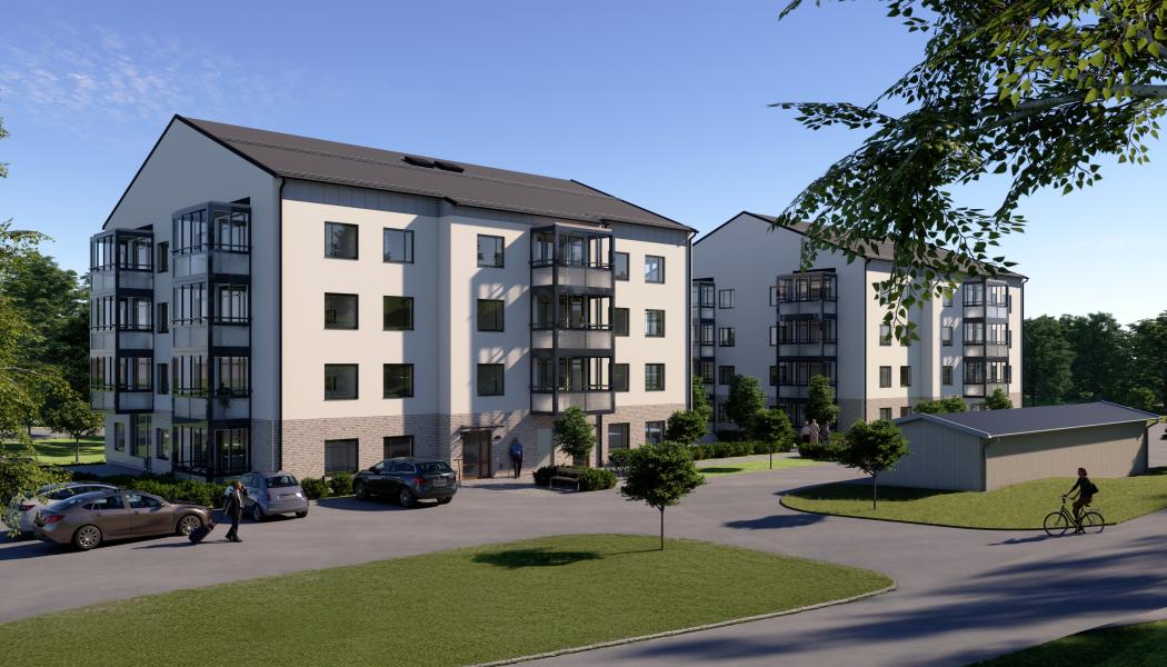 Tennistomten. Illustration från Nordväst 