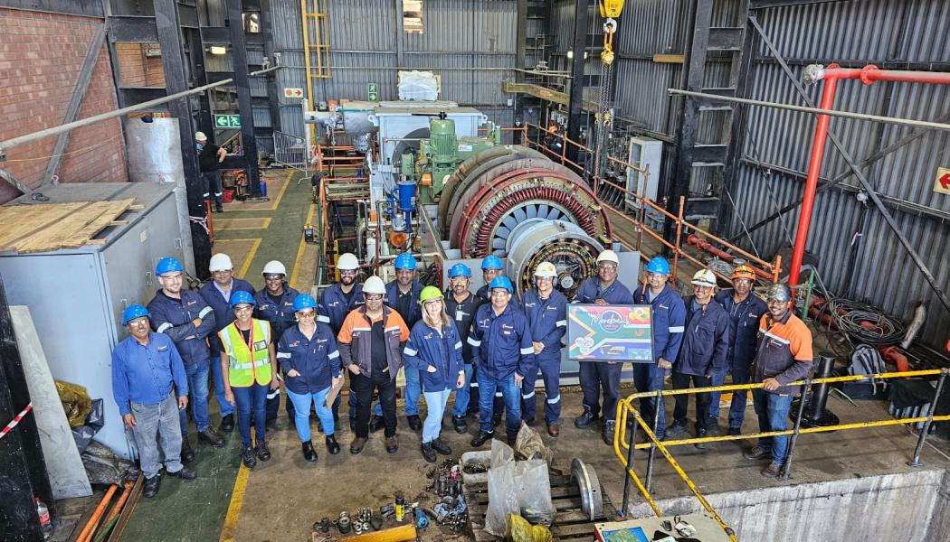  Mondi’s paper mill in Merebank, South Africa, achieves a significant increase in energy self-sufficiency with the installation of a new turbine, positioning the mill to potentially achieve full energy self-sufficiency in the future. Photo: Mondi