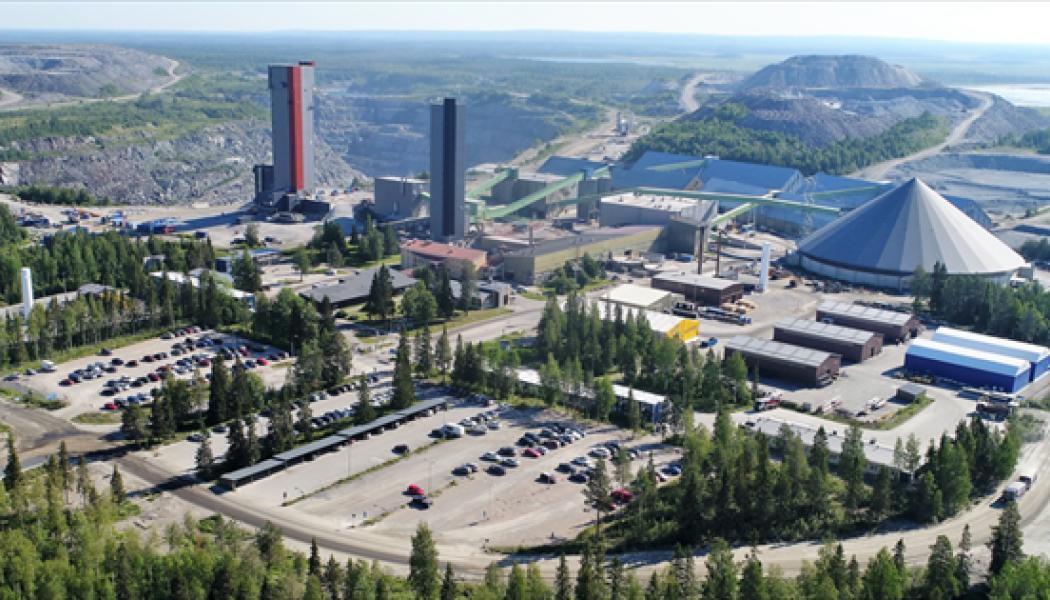 The Elijärvi mine in Keminmaa is the only chromium mine within the European Union. Photo: Outokumpu