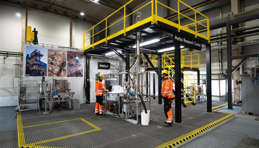 The Concorde Cell lab. Photo: Metso