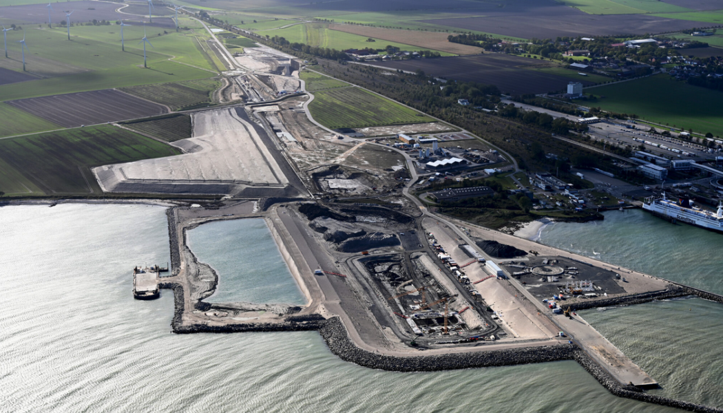 Fehmarn Bält-förbindelsen kommer att förändra transportlogistiken mellan Sverige och Tyskland. Foto: Fehmern A/S