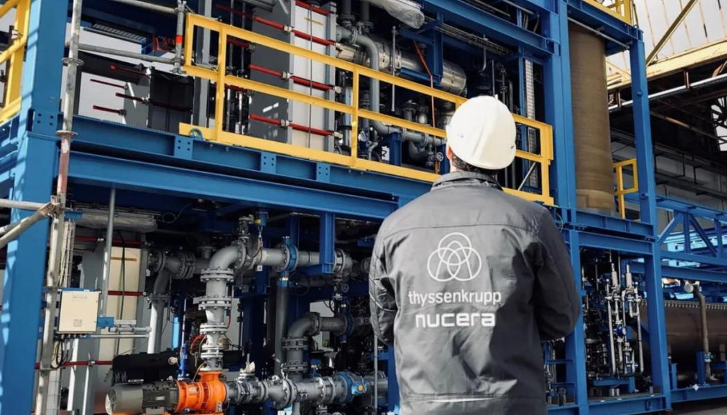 Thyssenkrupp Nucera försöker nu efterlikna framgångarna inom sitt klor-alkaliområde där serviceavtal står för omkring hälften av omsättningen. Foto: Thyssenkrupp Nucera 