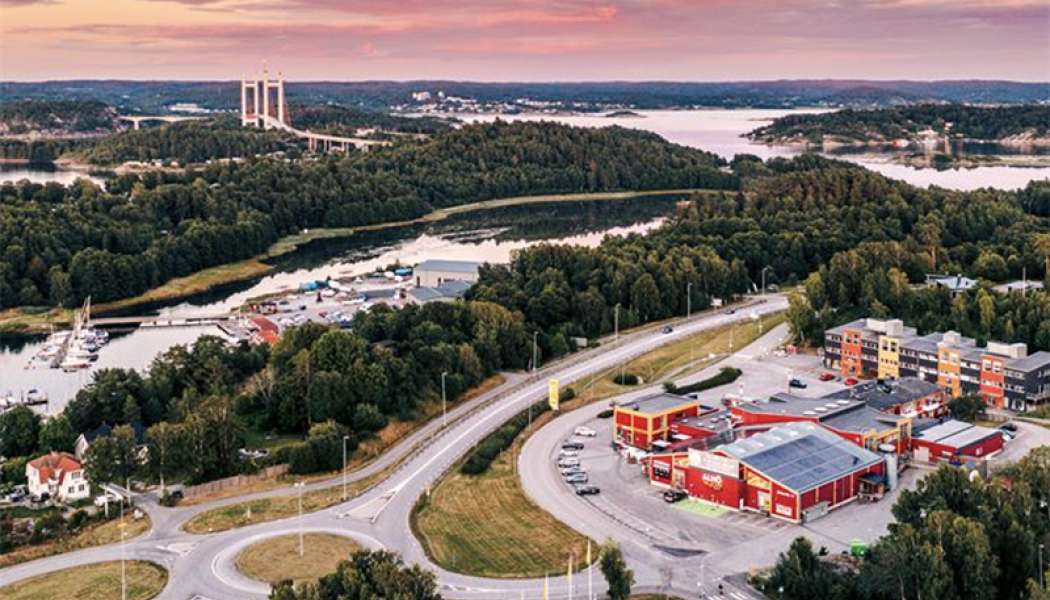 Fastighet på Tjörn, norr om Göteborg. Pressbild: Svenska Handelsfastigheter