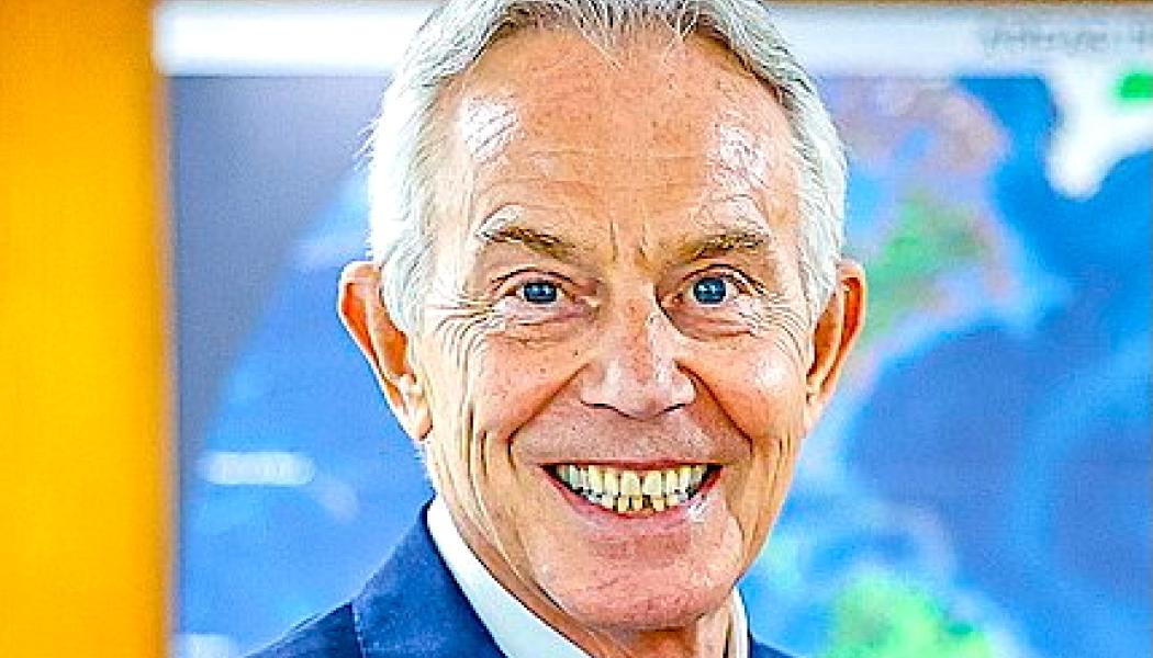 Tony Blair f.d. brittisk premiärminister varnar även för ett överdrivet alarmistiskt tonläge i klimatdebatten, som enligt honom präglas av irrationella inslag. Foto: Wikipedia Common Lic, Flickr