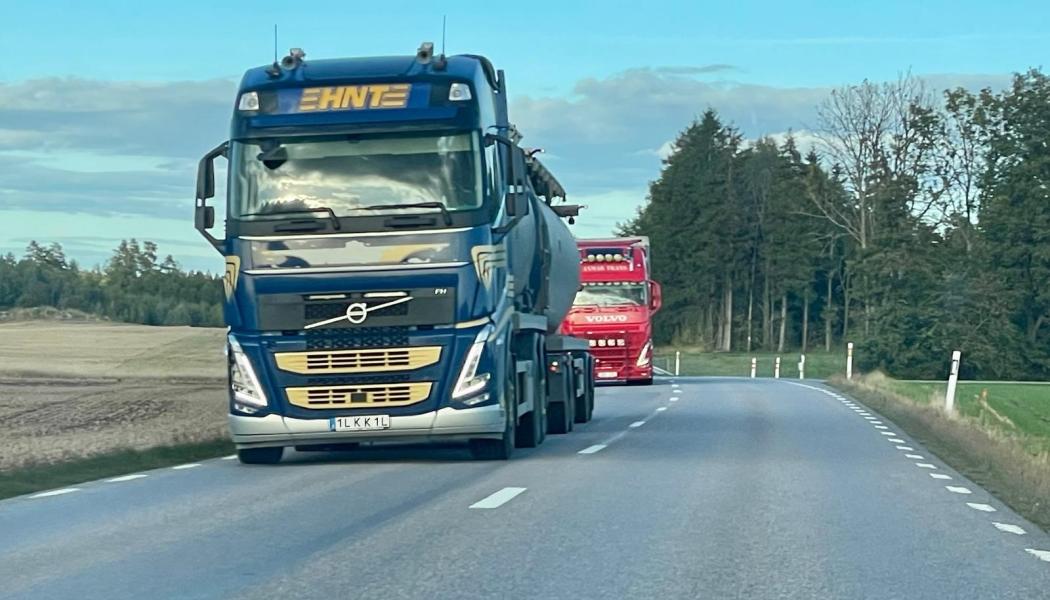 Lastbilar blir säkrare, visar nytt test. Foto: Stina Wickenberg