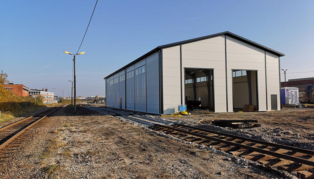 Train Alliance godsvagnverkstad i Malmö. Foto: Train Alliance
