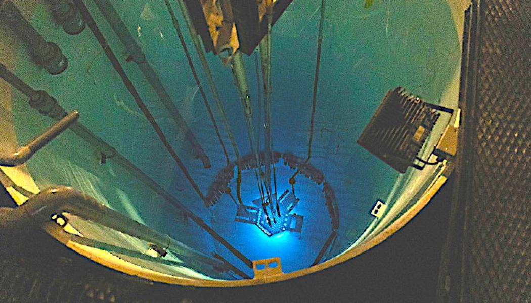 TRIGA-reaktorn vid University of Utah ska nu användas för att producera elektricitet i ett experiment. Foto: The University of Utah