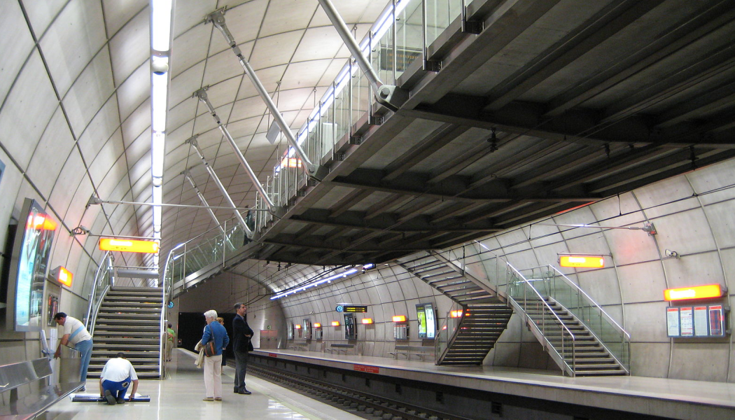 Den nya tunnelbanelinjen i Bilbao får fem stationer. Foto: Bilbao Metro
