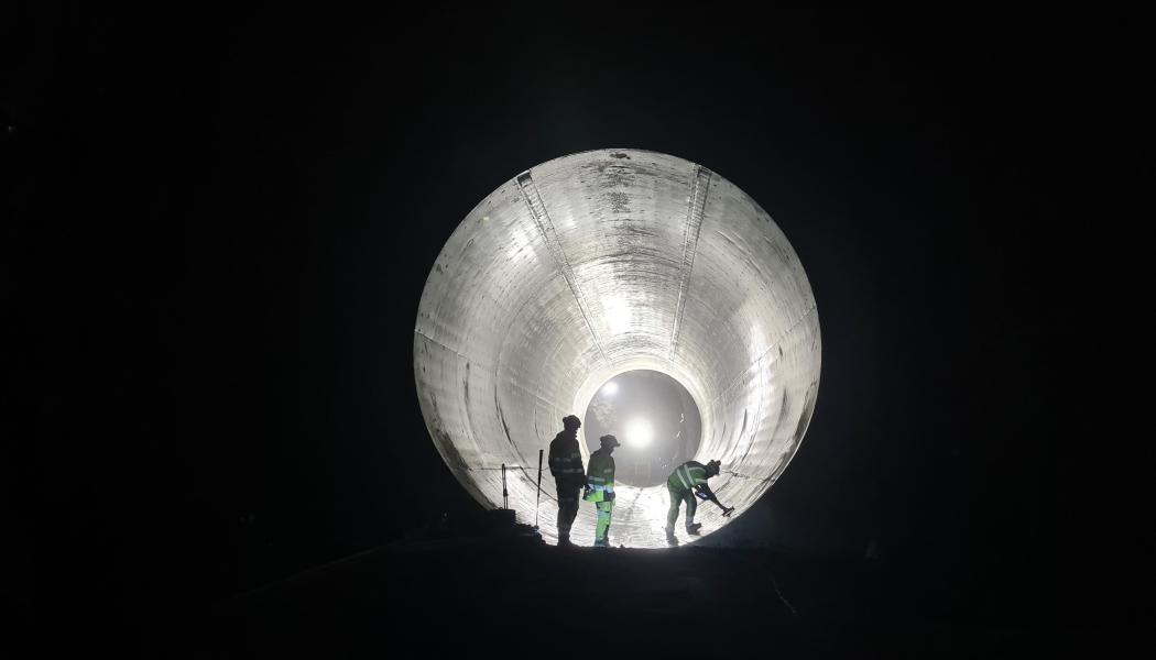 Tunnelarbete Gullmarsplan Foto: Region Stockholm