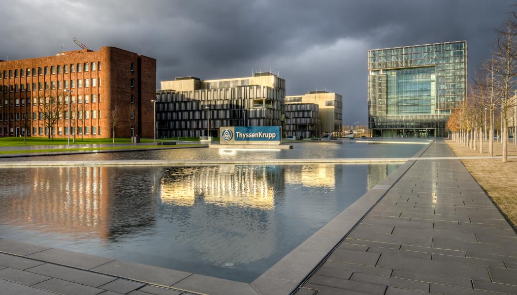 Thyssenkrupps huvudkontor. Foto: Tuxyso/Wikimedia Commons