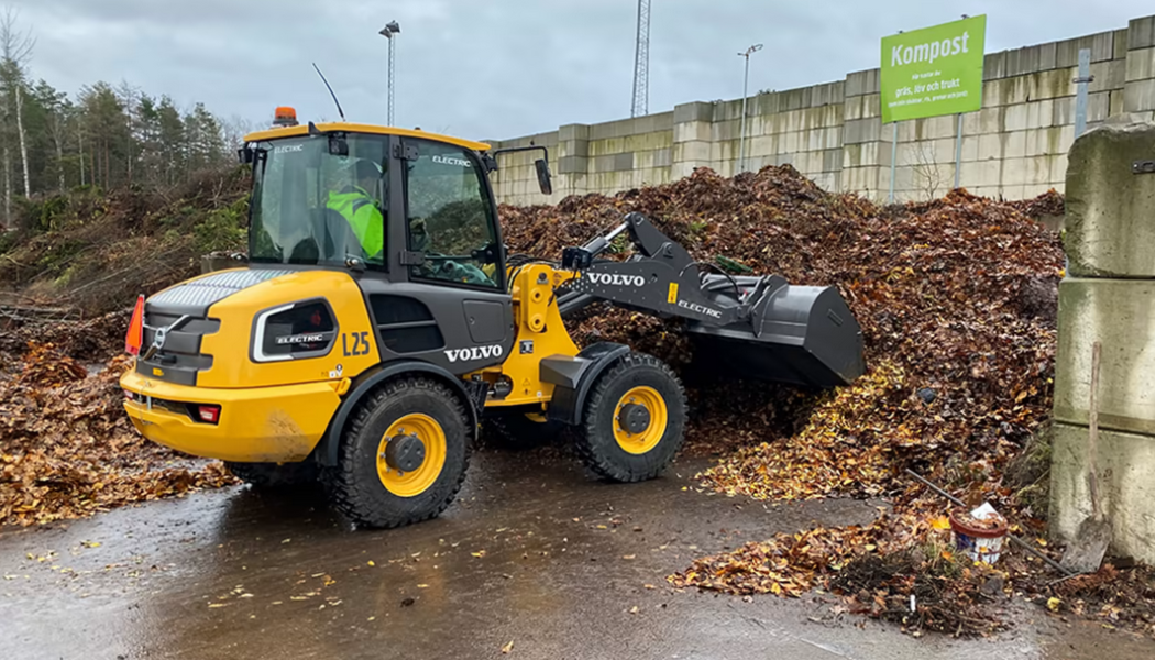 Både Volvo CE och EEM har en stark miljövinkel. Foto: EEM