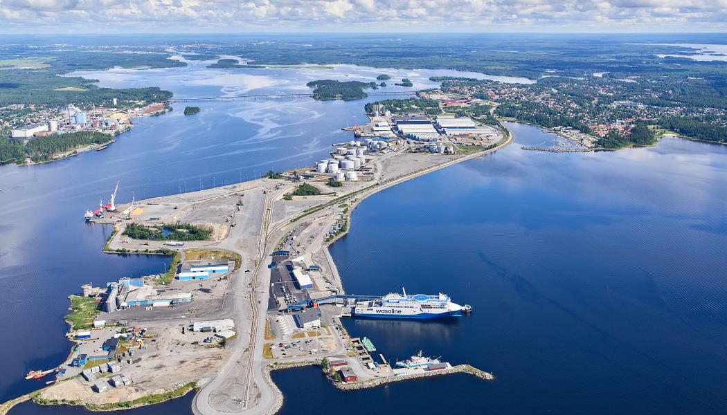 Umeå Hamn Pressfoto: Lars Lindh