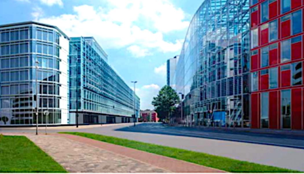 Unipers huvudkontor ligger i Düsseldorf i Tyskland. Det är beläget i stadens Media Harbour. Foto: Uniper