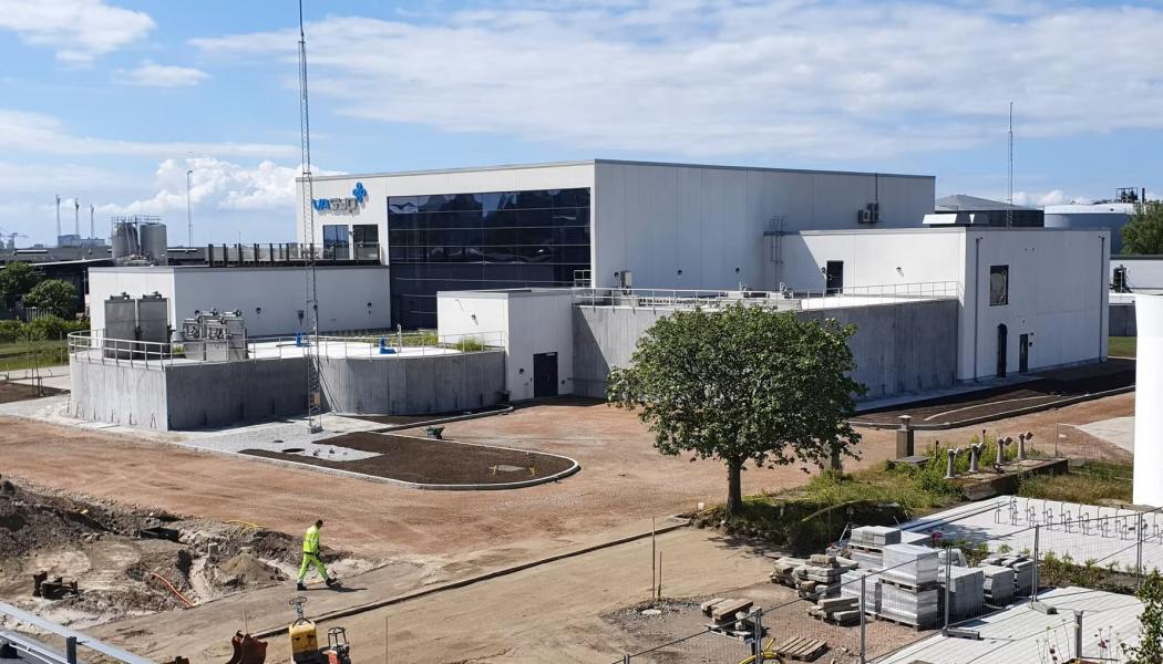 Inloppsbyggnad. Foto: Va Syd