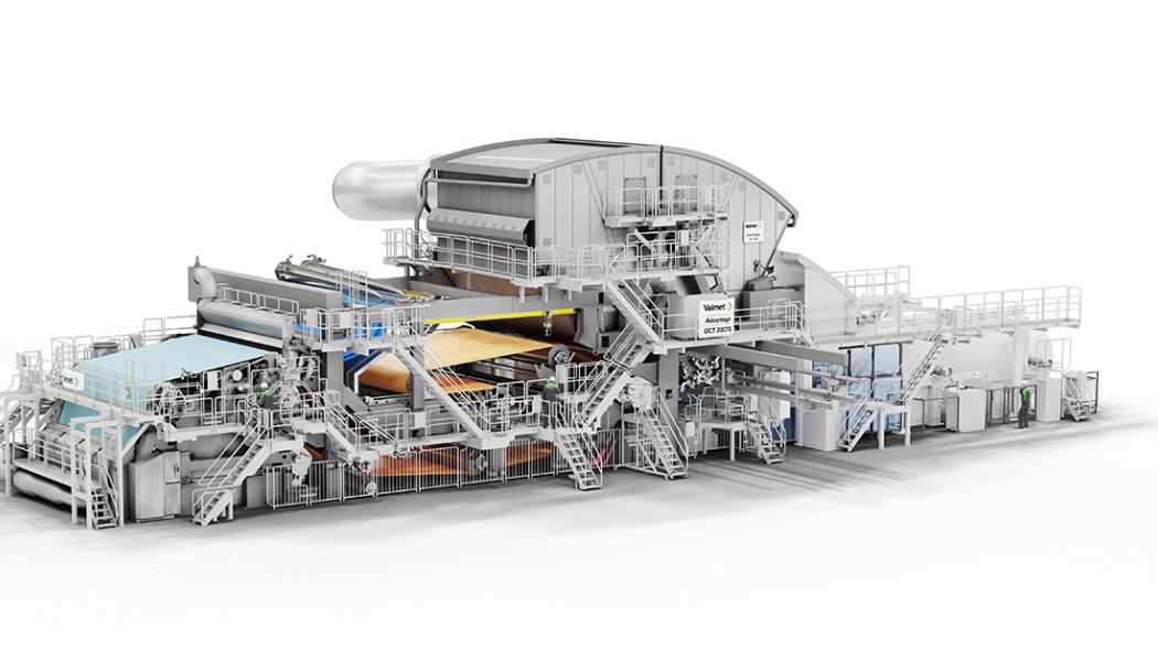 The factory in Corlu is set to become the biggest tissue manufacturing facility under a single roof in Turkey. Photo: Valmet 