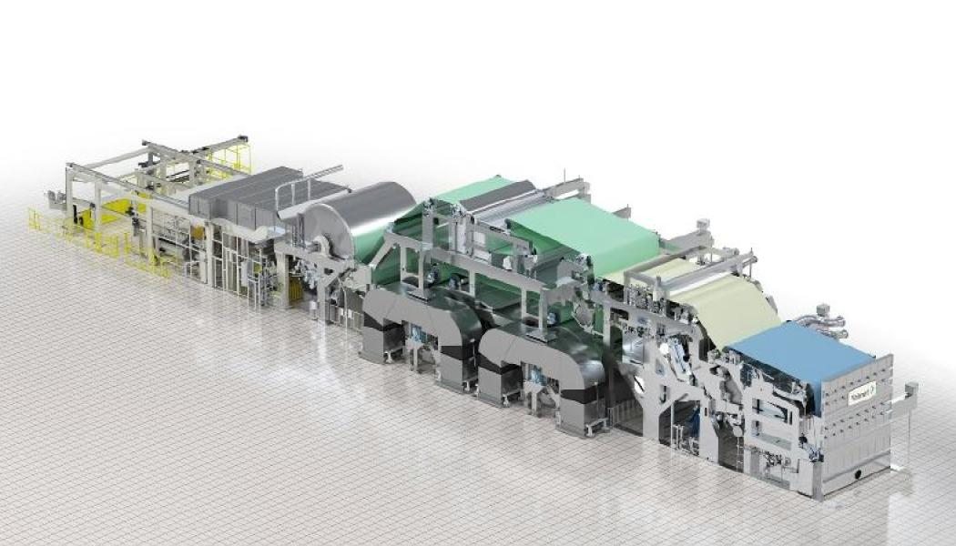 Valmet Advantage ThruAir tissue machine. Photo: Valmet