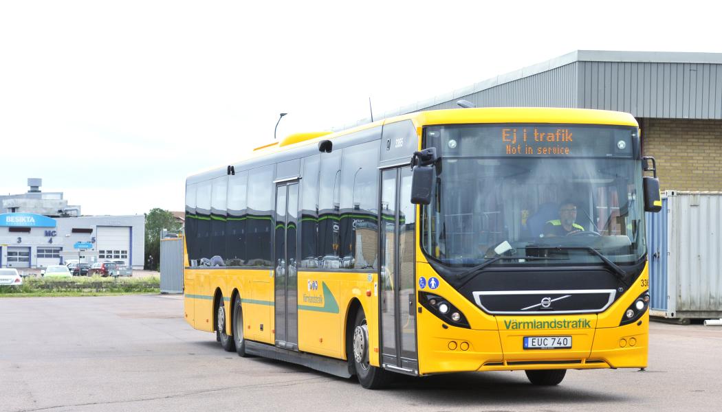 Värmlandbuss. Foto: Nobina