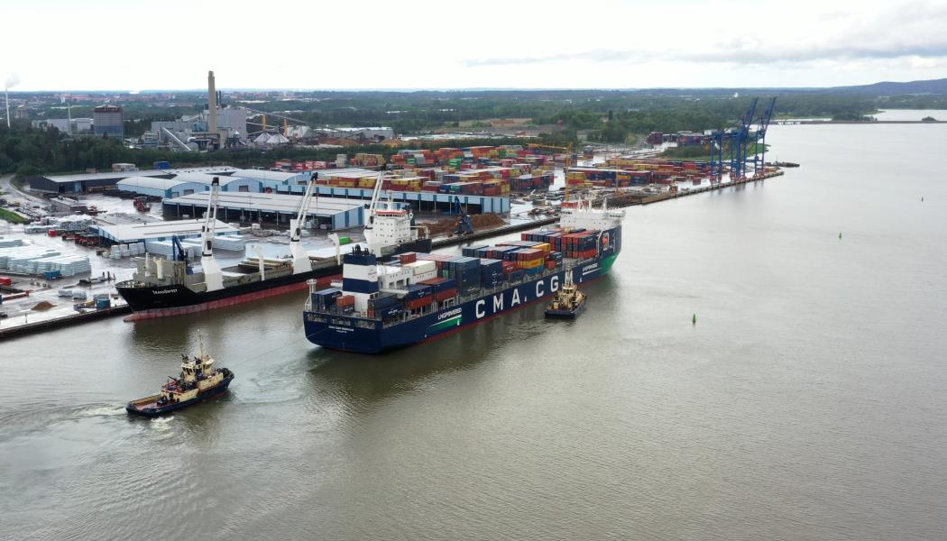 Den minskade volymen gör att hamnen måste anpassa organisationen till de nya förutsättningarna. Foto: Norrköpings Hamn