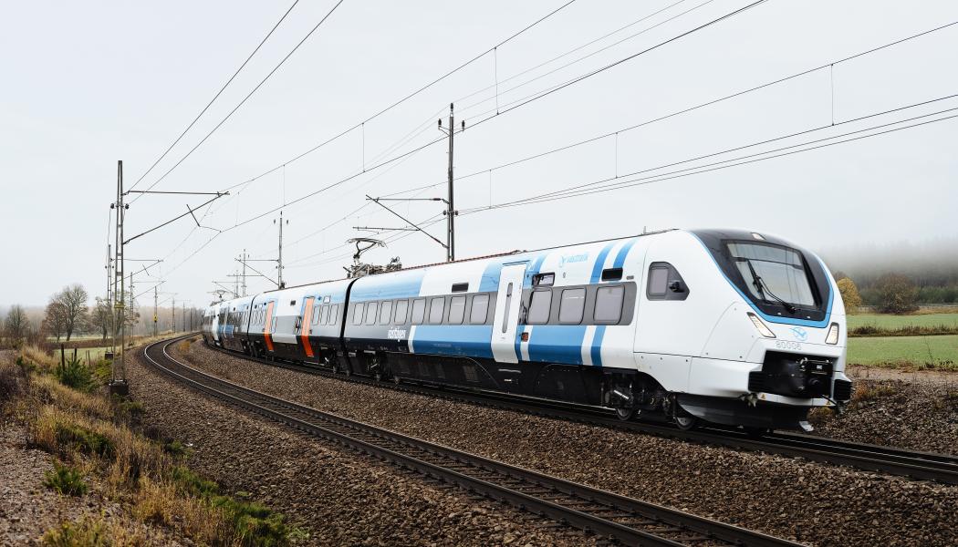 Västtrafiks nya snabbtåg  Foto: Eddie Löthman