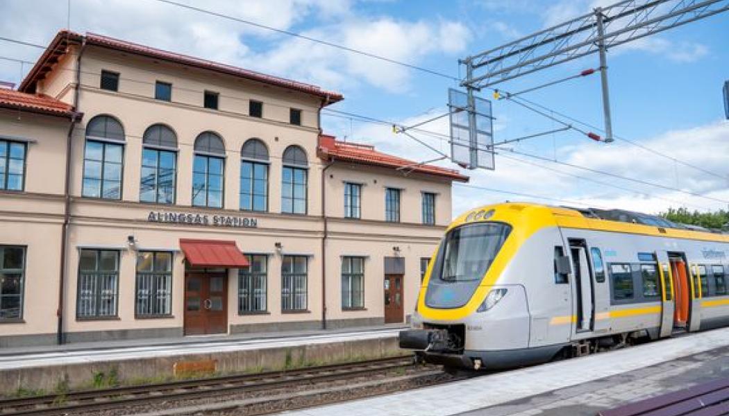 Alingsås station. Simmon Otieno Okongo/VGR