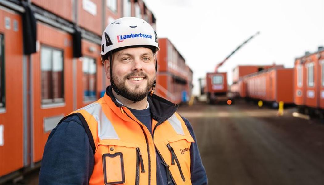 Victor Lange på Lambertsson. Fotograf: Tomas Enqvist/Progress Media Lab

