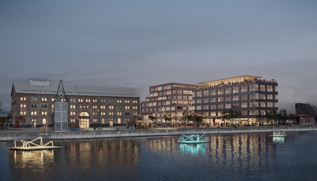  Inre Hamnen, Norrköping. Pressbild: Mannersons