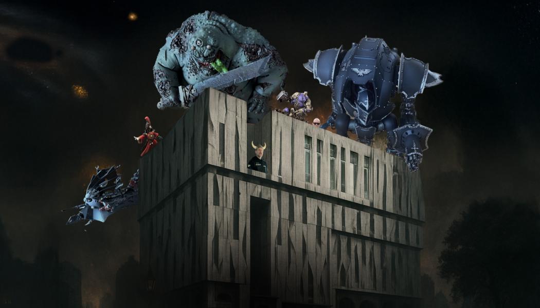 I februari 2026 intas Uppsala Konsert & Kongress av Warhammer-turneringen Upzala Terminus! Illustration: Stefan Viterstedt