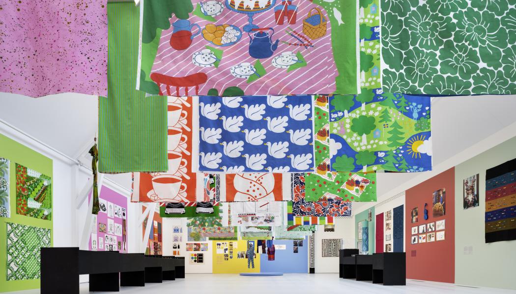 Wanja Djanaieff och hennes 22 älsklingsfärger, utställning på Vandalorum. Foto: Patrik Lindell / Vandalorum