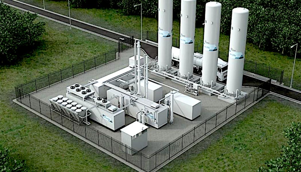 Anläggningen levereras i ett containerformat och kräver inga nya byggnader. Den är utvecklad för att sömlöst kunna integreras med Wärtsiläs övriga system för biogasuppgradering, men fungerar även med andra lösningar och kan installeras i befintliga anläggningar. Bild: Wärtsilä