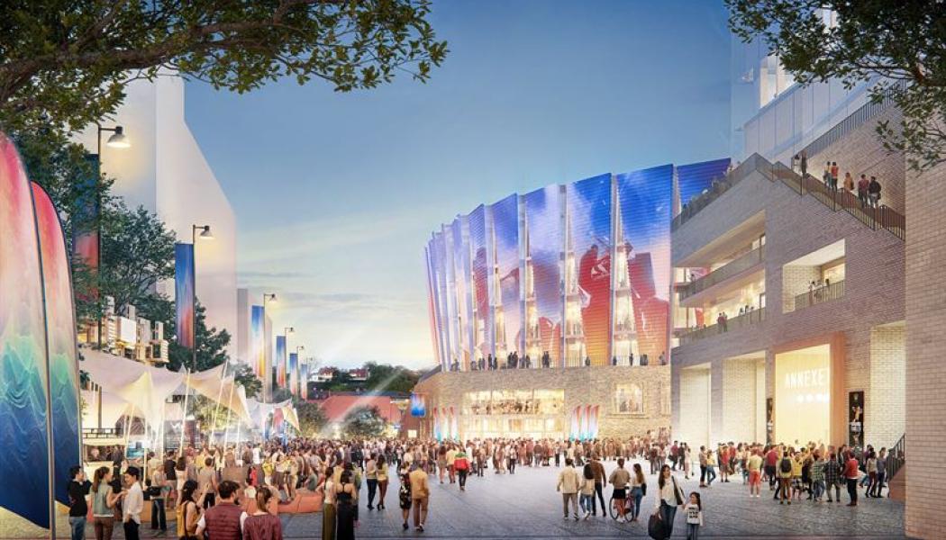 White Arkitekter vinner det fortsatta arkitektuppdraget för utvecklingen av nya Arenakvarteret i Göteborg. Bild: White arkitekter