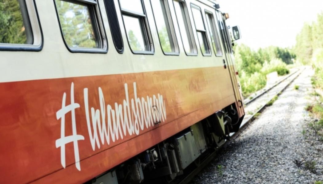 Inlandsbanan ska rustas och siktar på vätgasdrivna tåg. Foto: Inlandsbanan