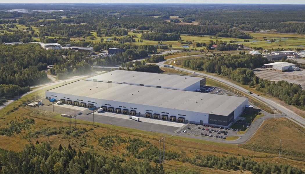 Aditro Logistics verksamhet i fastigheten. Foto: Logicenters