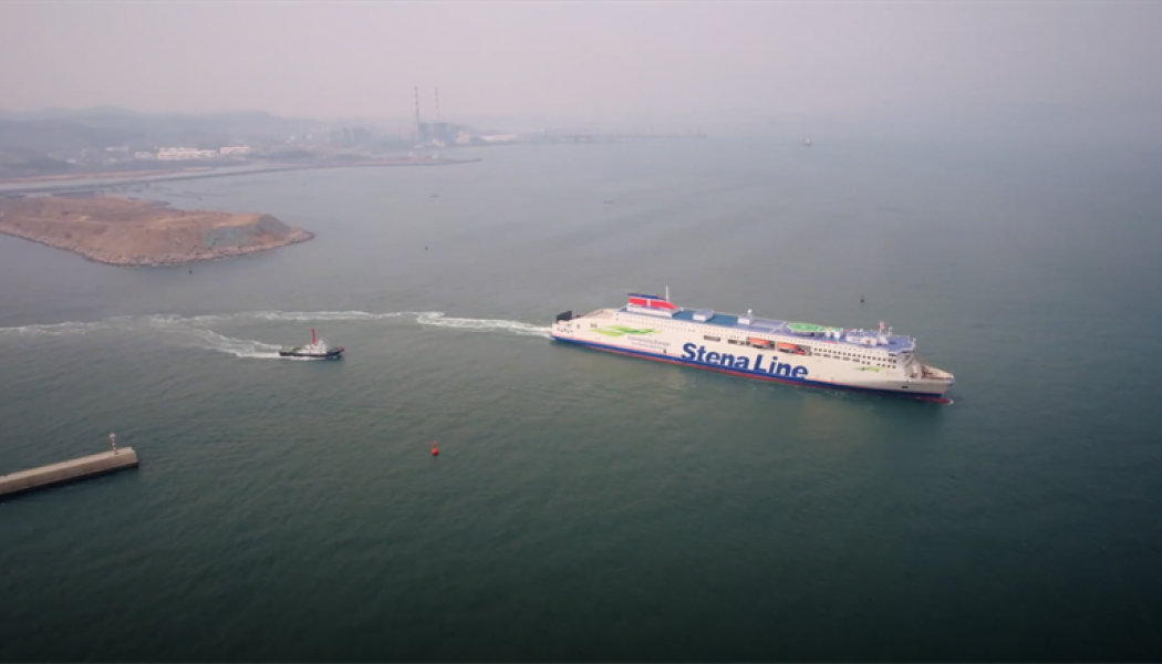 Stena Estelle är det hittills största E-Flexer-fartyget i Stenas flotta. Foto: Stena  