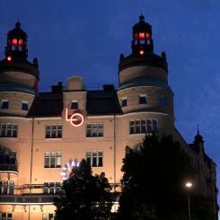 Janerik Henriksson/TT: Lite ljus på LO-borgen i Stockholm. Arkivbild.
