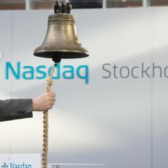 Fredrik Sandberg/TT: Stockholmsbörsen låg plus när börsklockan ringde för stängning på tisdagen. Arkivbild.