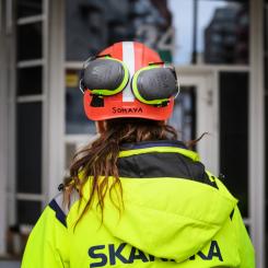Stina Stjernkvist/TT: Skanska bygger norsk kraftstation. Arkivbild.