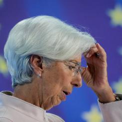 Michael Probst AP/TT: Årets första räntebesked från Europeiska centralbanken (ECB), med chefen Christine Lagarde. Arkivbild.