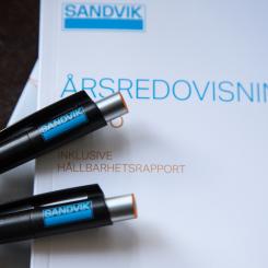 Johanna Norin/TT: Sandvik genomför ett sparpaket. Arkivbild.