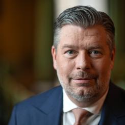 Anders Wiklund/TT: Storbanken SEB, med vd Johan Torgeby, redovisar bokslut för 2023.