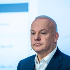 Ole Berg-Rusten NTB/TT: Den norska oljejätten Equinor, med vd Anders Opedal, övertygade inte marknaden med bokslutet för 2023. Arkivbild.