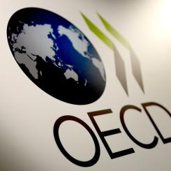 Britta Pedersen AP/TT: Den ekonomiska samarbetsorganisationen OECD sammanfattar inflationsläget i västvärlden. Arkivbild