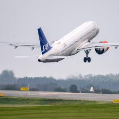 Johan Nilsson/TT: Fler passagerare för SAS i januari. Arkivbild.