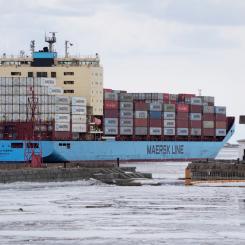 AP/TT: Maersk befarar att det blir förlust i år, trots ökad containertrafik. Arkivbild