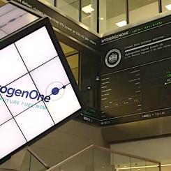En skärmbild från en video om HydrogenOnes börsnotering på Londonbörsen
Foto: London Stock Exchange
