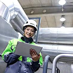 Valmets kunder återfinns inom massa- och pappersindustrin, energi, återvinning samt andra processindustrier. Foto: Valmet