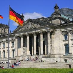 Tyska parlamentet Reichtag i Berlin. Foto: Wikipedia Common, kredit: Cezary Piwowarski